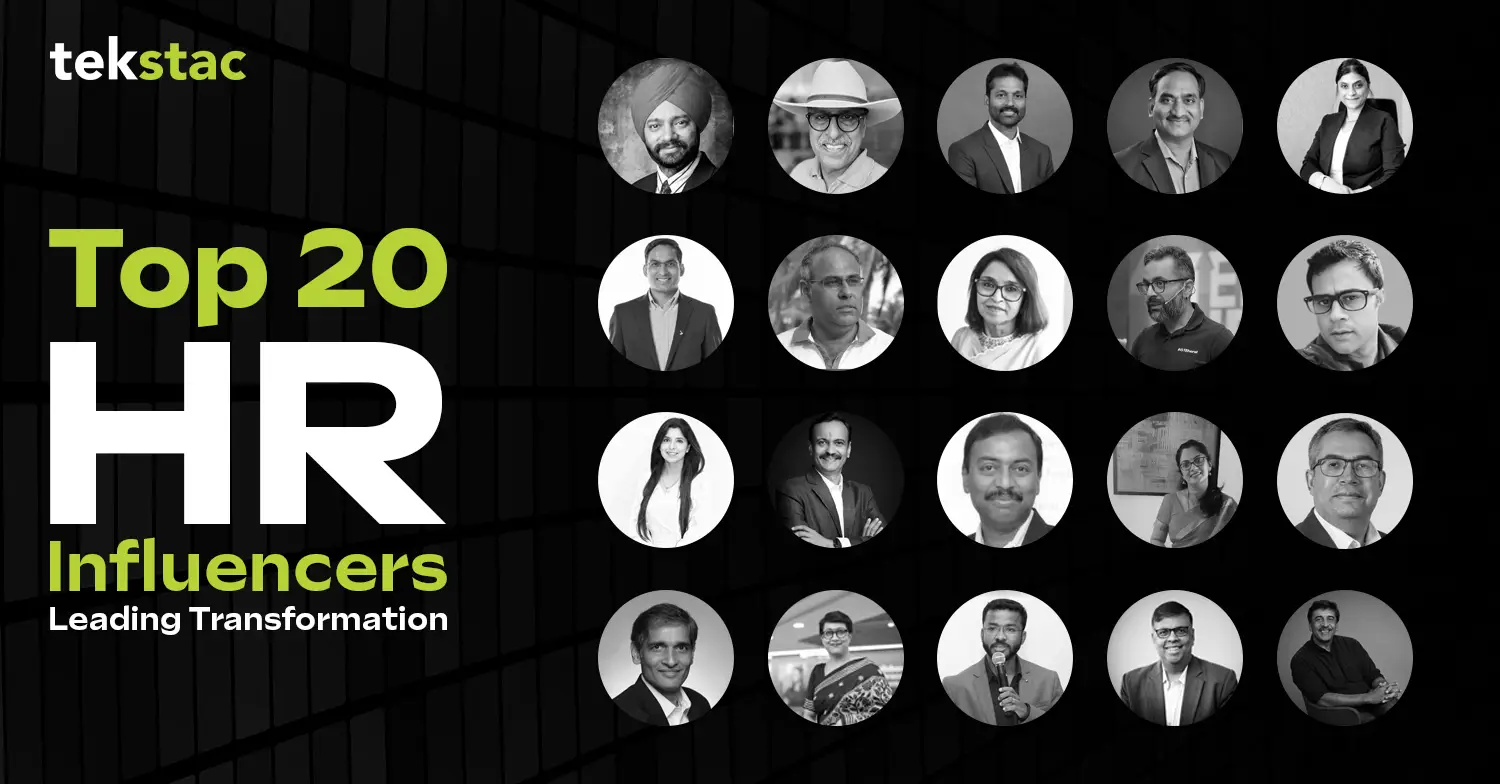 Top 20 HR Influencers Leading Transformation in India