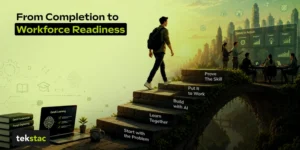 How Tekstac Helps Enterprises Go Beyond Agentic AI Course Completion From Agentic AI course completion to workforce readiness